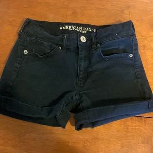 American eagle stretch black short